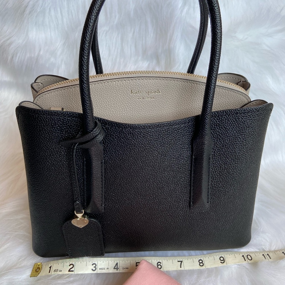 Kate Spade Margeaux Medium Black and Vellum